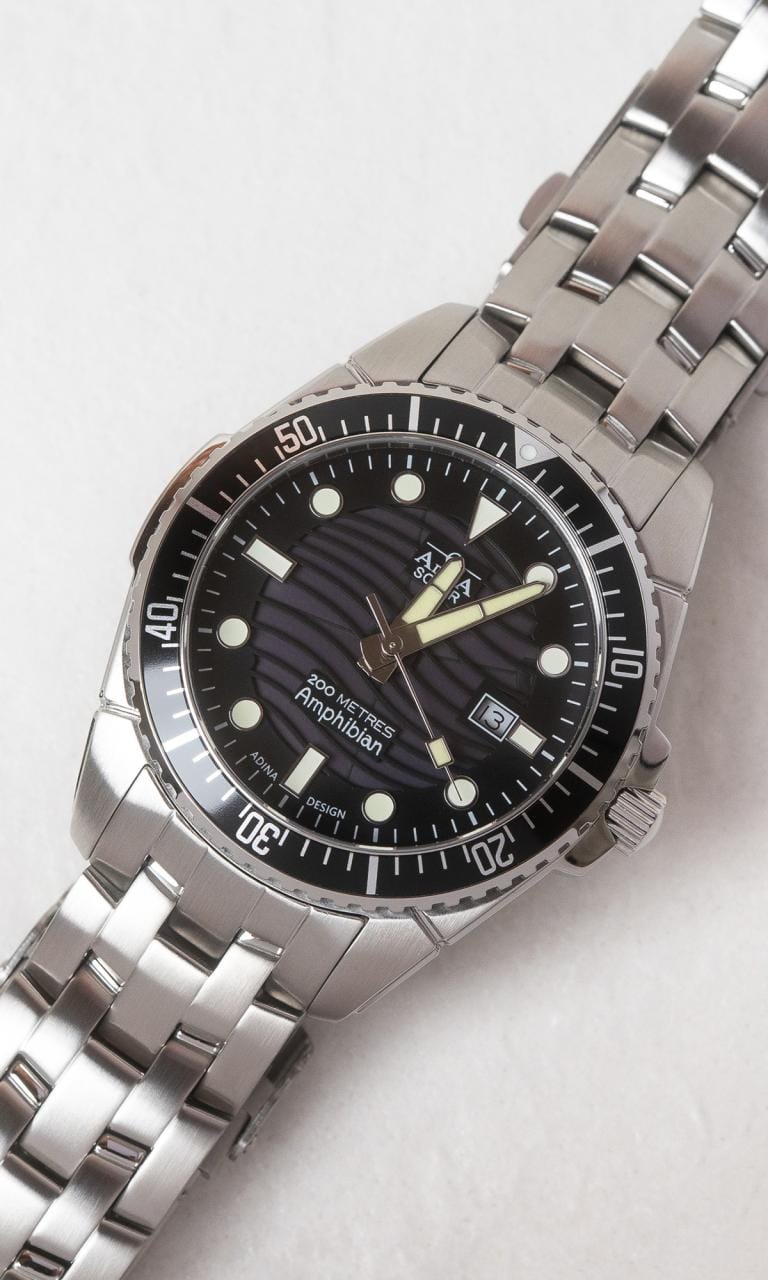 Hogans Family Jewellers Adina Mens Amphibian Automatic Dive Watch