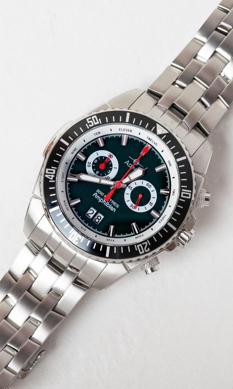 Hogans Family Jewellers Adina Mens Amphibian Chronograph Sports Watch