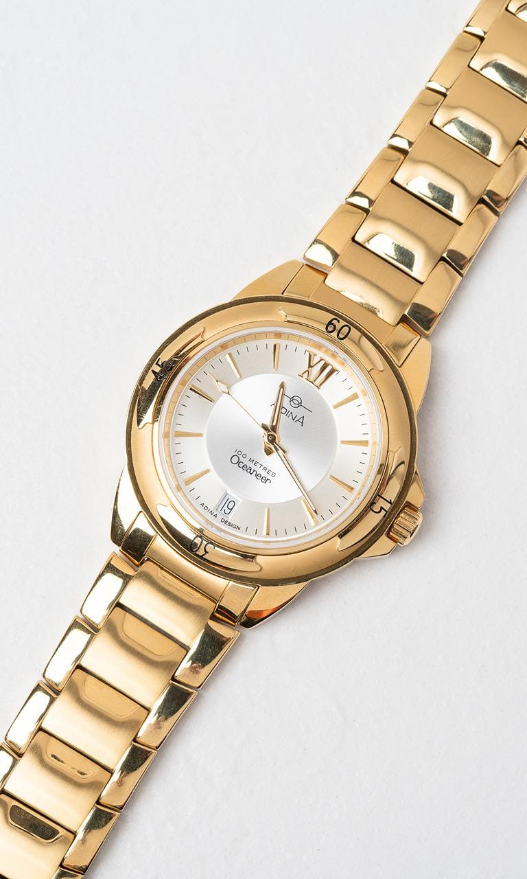 Hogans Family Jewellers Adina Mens Oceaneer White Index Watch