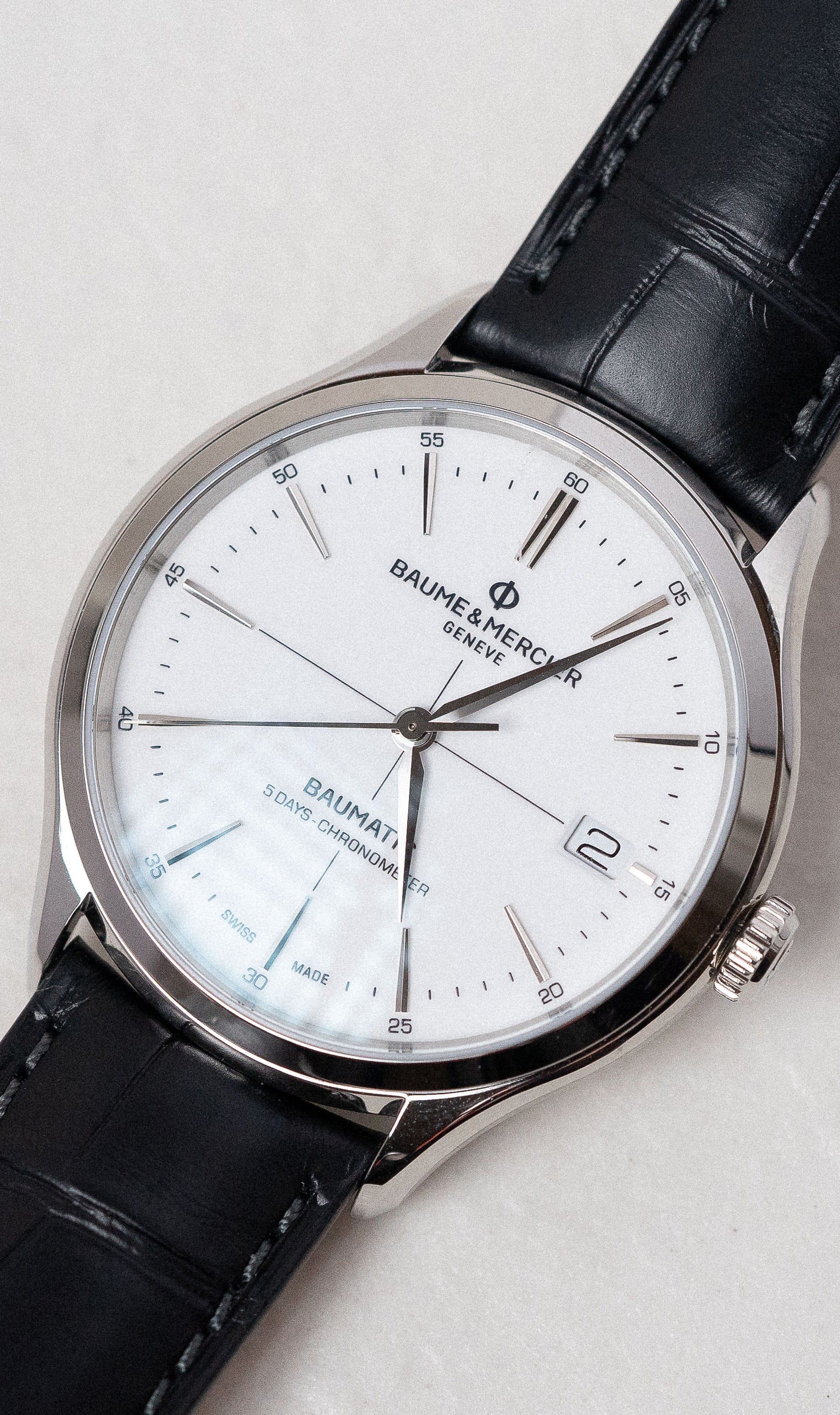 Hogans Family Jewellers Baume & Mercier Men's Clifton 10518 Watch
