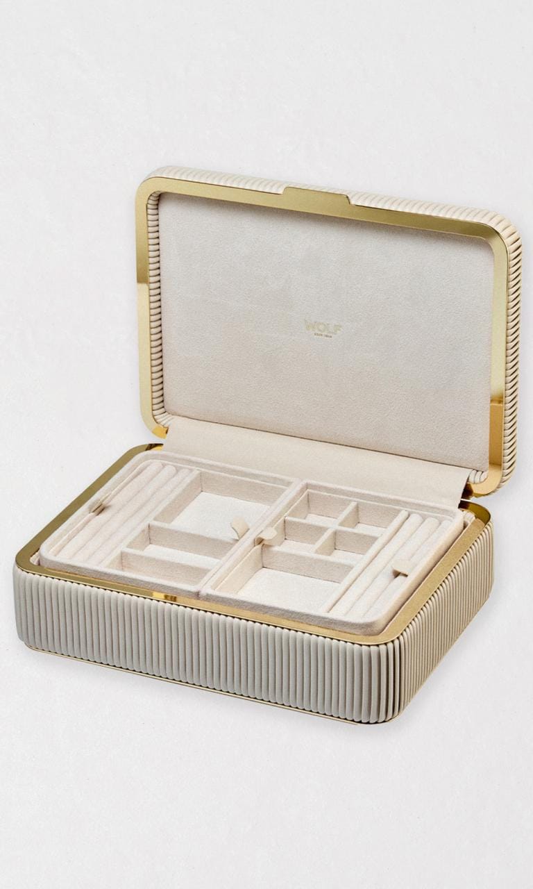 Hogans Family Jewellers Bella Medium Jewellery Box Bone