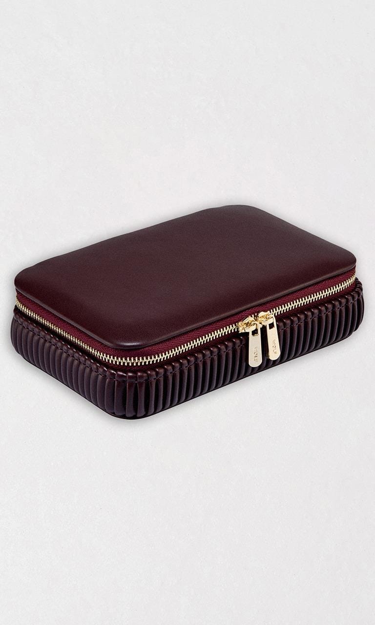 Hogans Family Jewellers Bella Zip Case Bordeaux