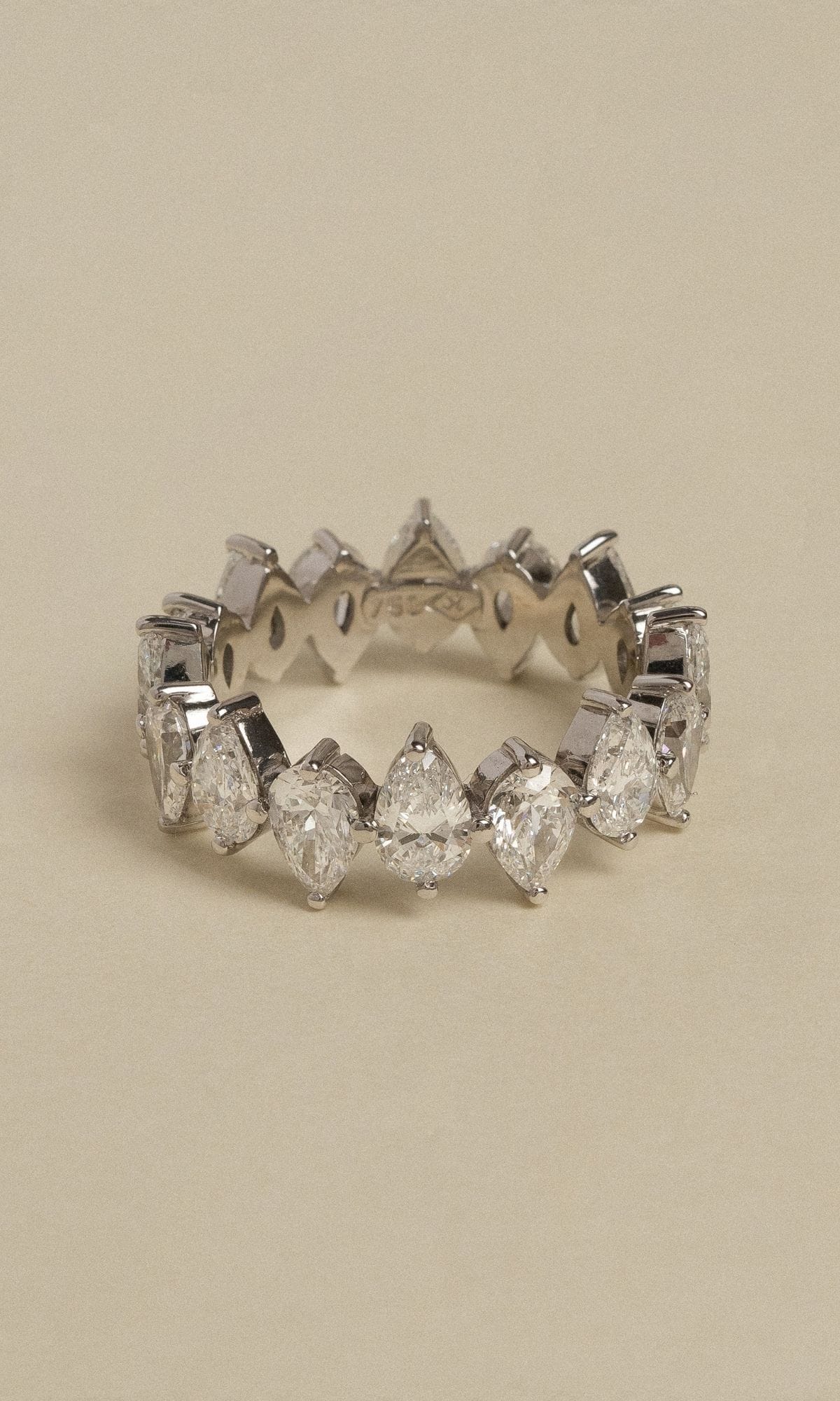 Hogans Family Jewellers Bespoke 18K WG Diamond Band