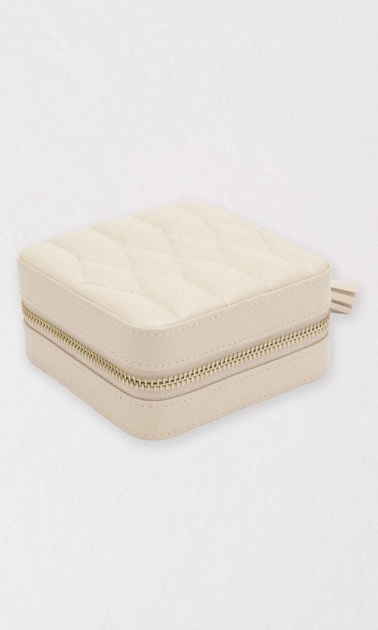 Hogans Family Jewellers Caroline Zip Travel Case Ivory
