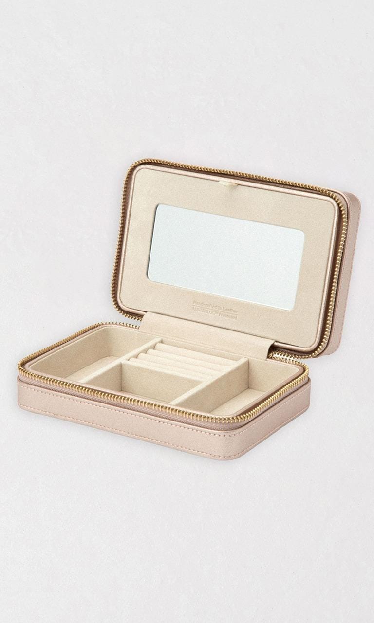 Hogans Family Jewellers Palermo Zip Case Rose Gold