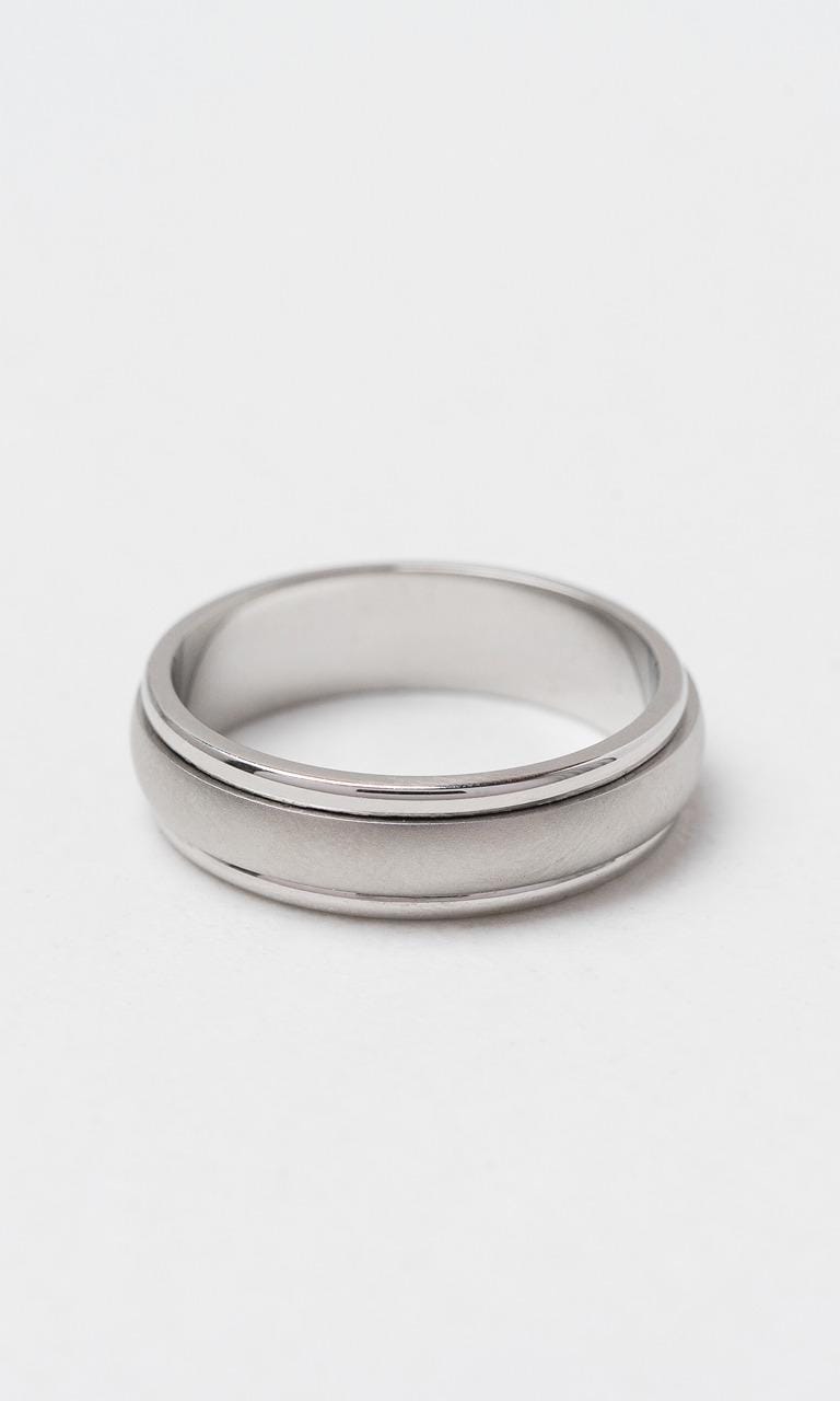 Hogans Family Jewellers Palladium 6mm Gents Band