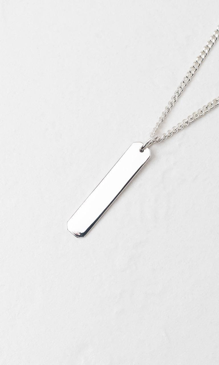 Hogans Family Jewellers Sterling Silver Rectangular Pendant
