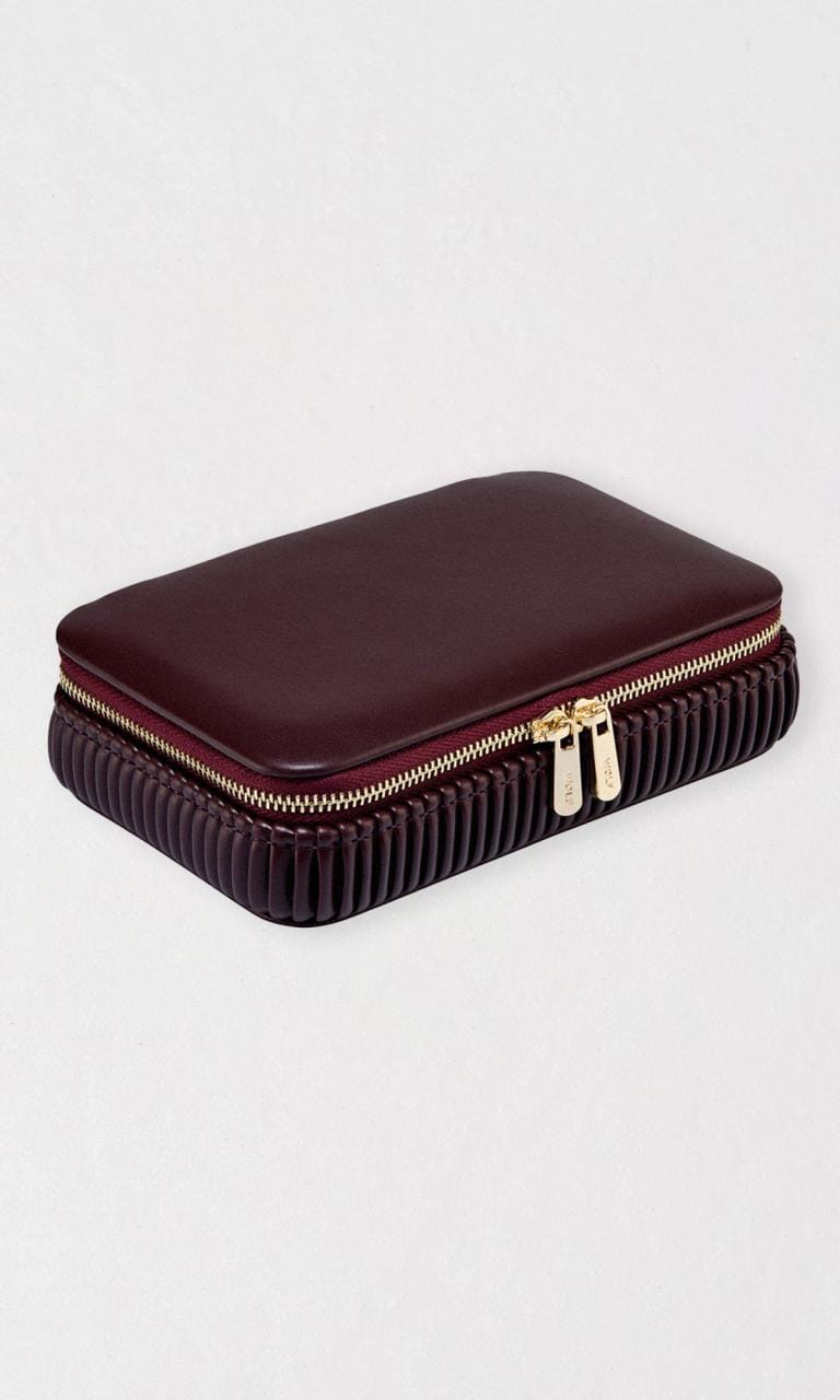 Bella Travel Zip Case Bordeaux