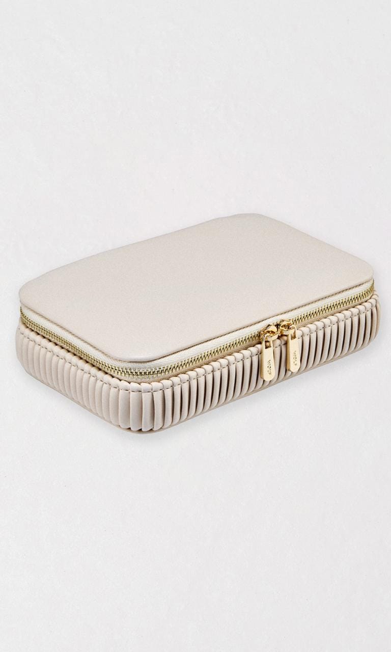 Bella Travel Zip Case Bone