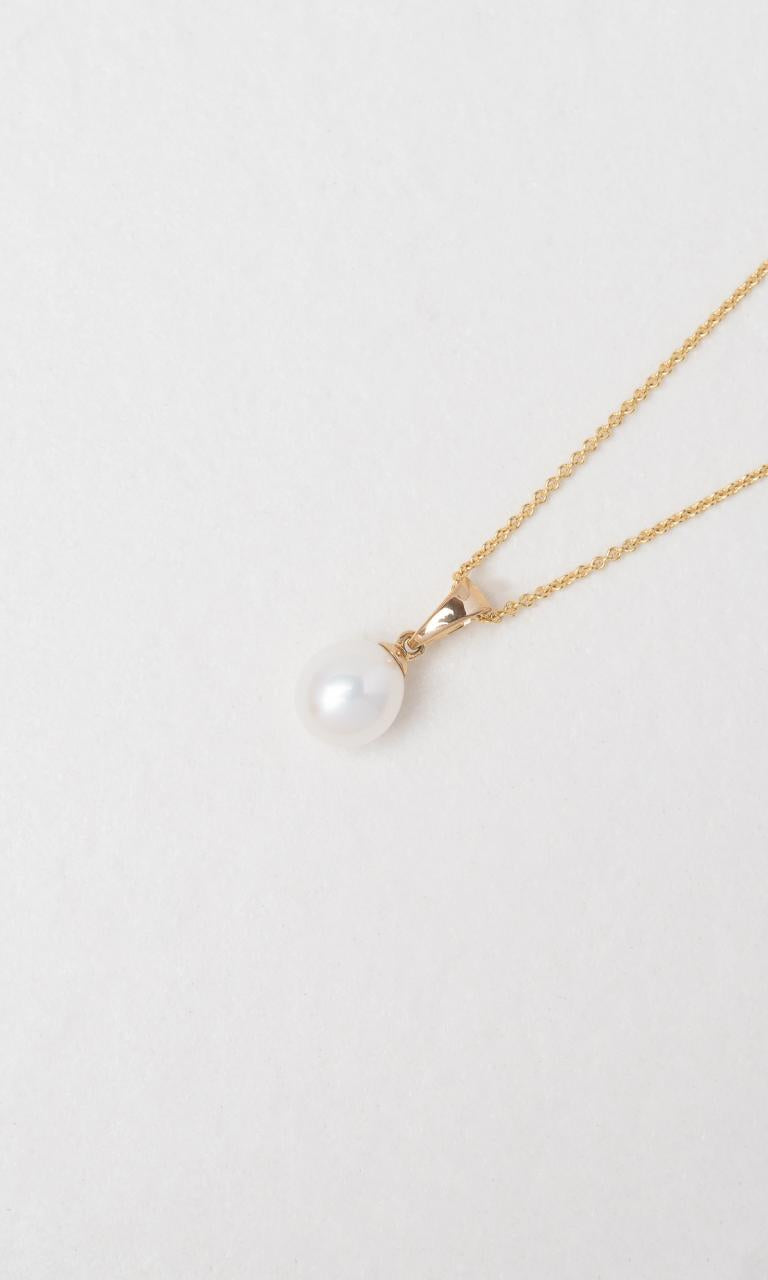 9K YG 8.5mm Freshwater Pearl Pendant