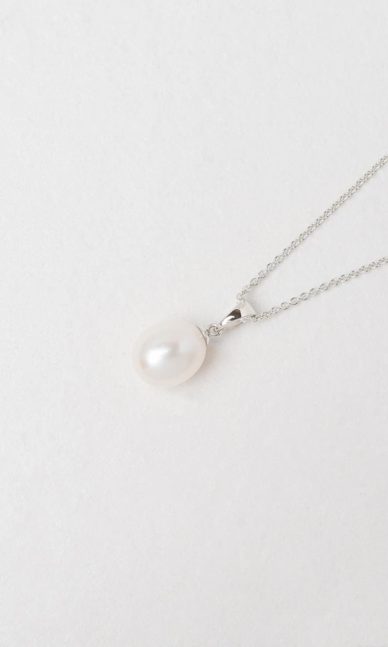 9K WG 9.5mm Freshwater Pearl Pendant