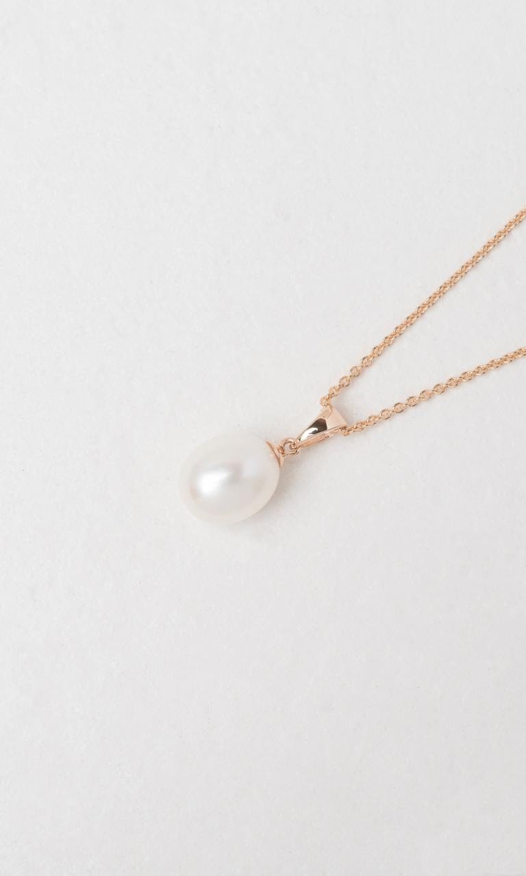 9K RG 9.5mm Freshwater Pearl Pendant